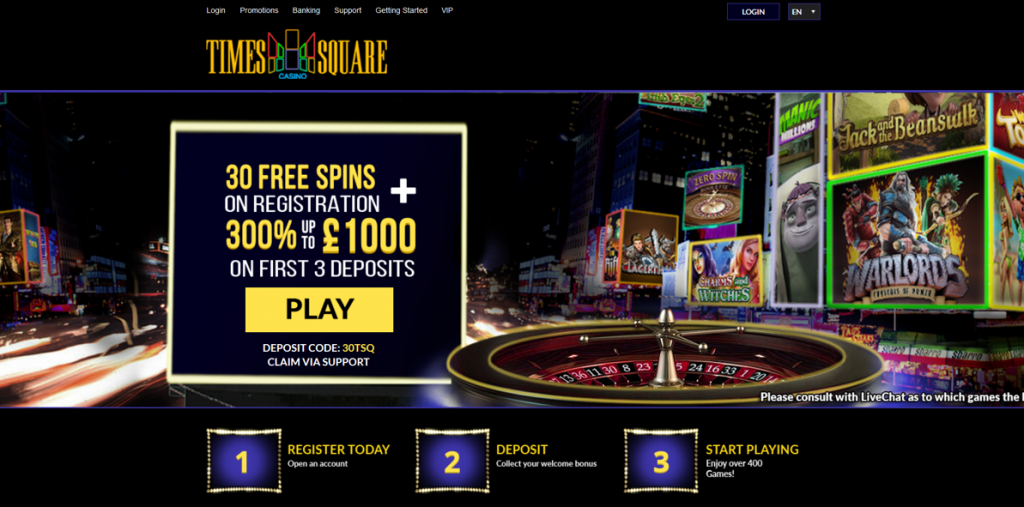 times square casino bonuses