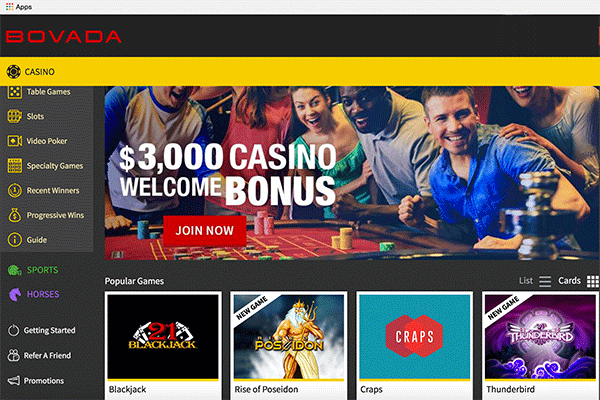 Bovada Casino Bonus Review