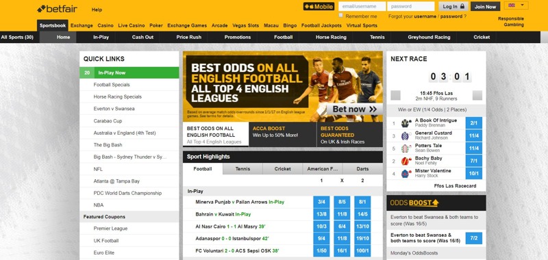 Betfair online casino 