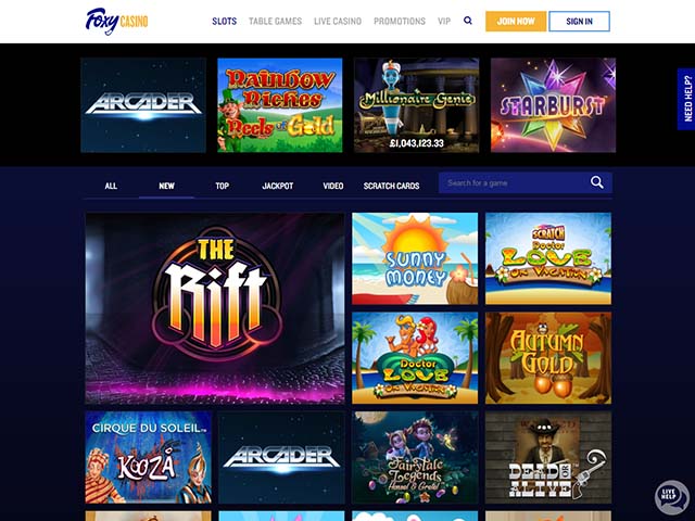 foxy casino review 